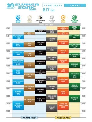 サマソニ タイムテーブル: 音楽と時間の交差点で見つける新しい自分